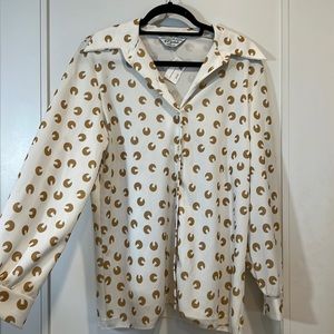 Vintage long sleeve button up